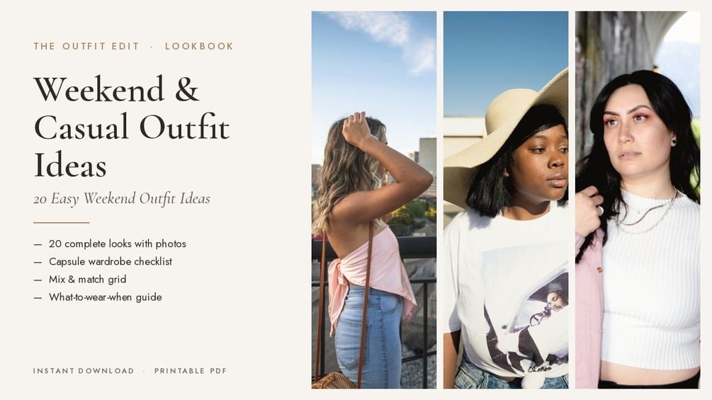 Casual Weekend Outfits: 20 Looks