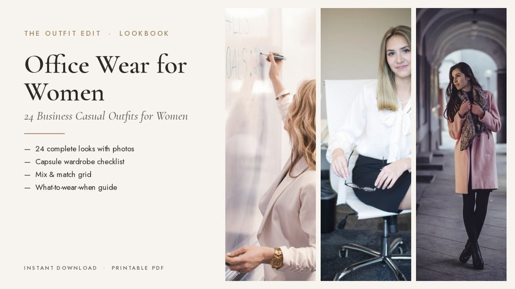 Business Casual Outfits for Women: 24 Looks